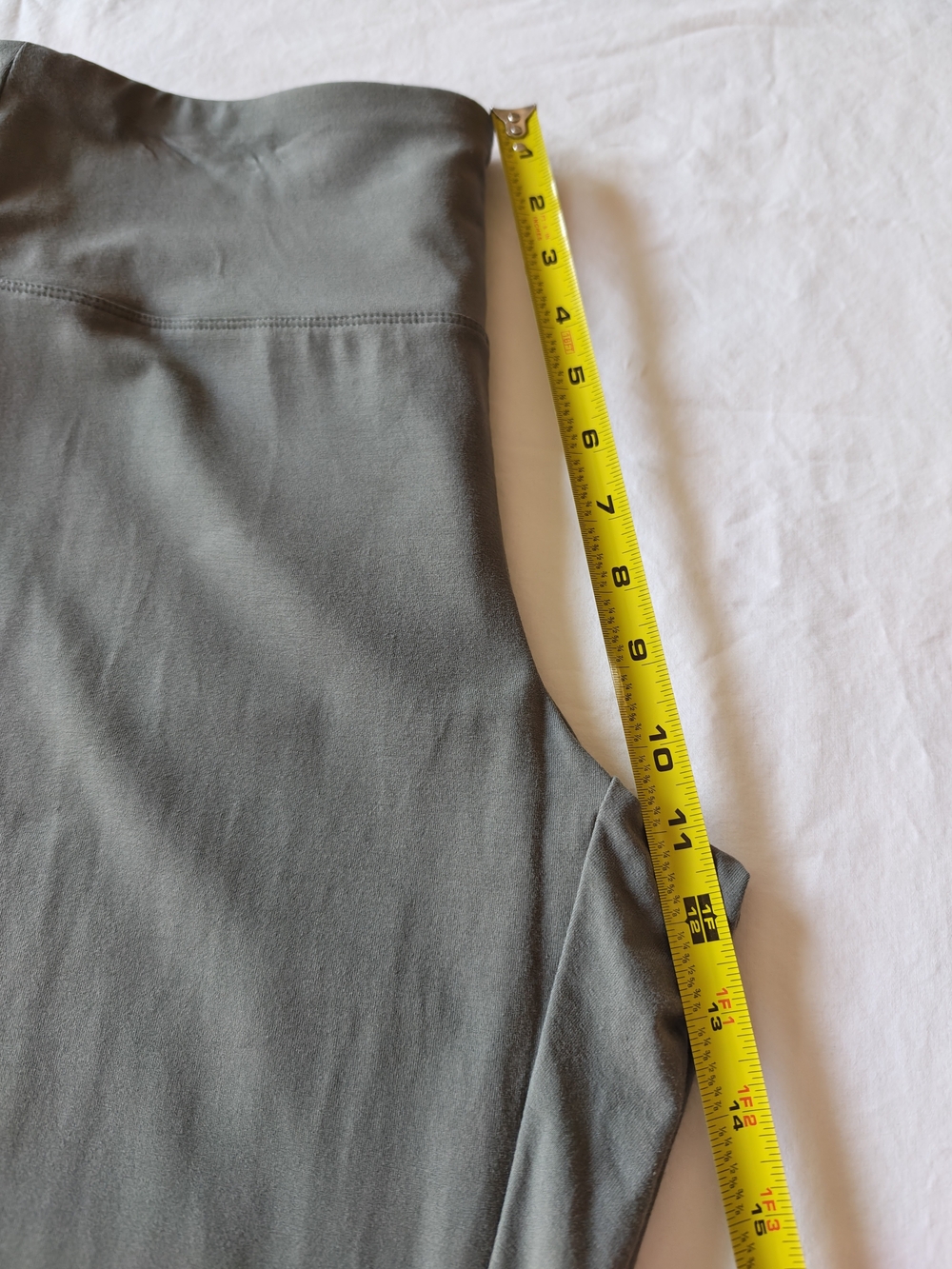 J. Jill Stretch High-Rise Leggings in Taupe Gray - Picture 9 of 9